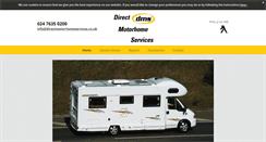 Desktop Screenshot of directmotorhomeservices.co.uk